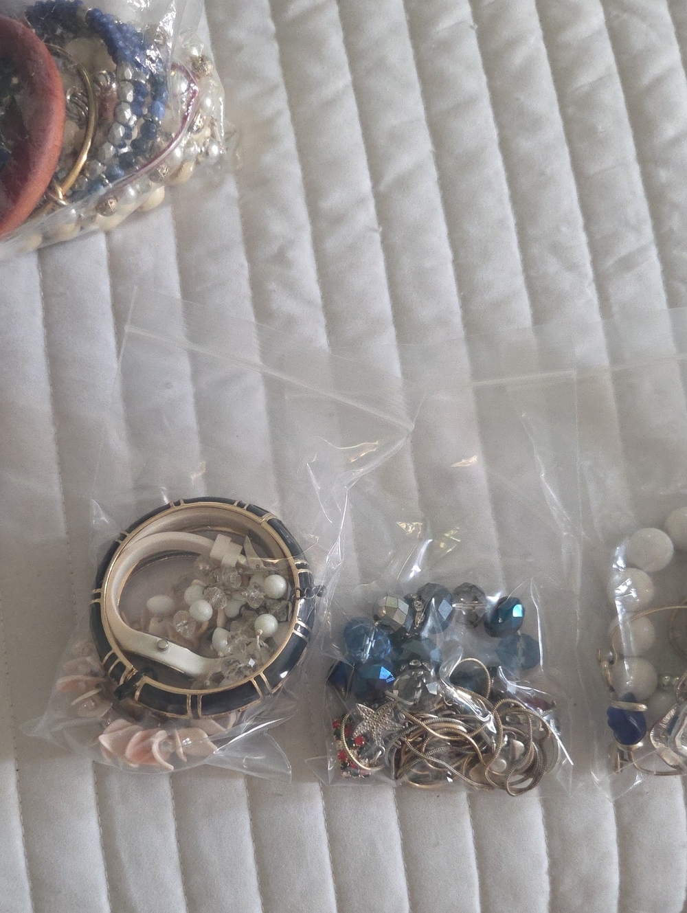 Mixed Women’s Jewelry Mystery Bags— Silver Accents, Vintage, Gold Accents,